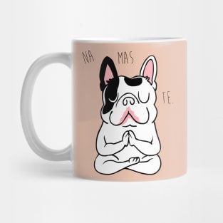 NAMASTE Frenchie Mug